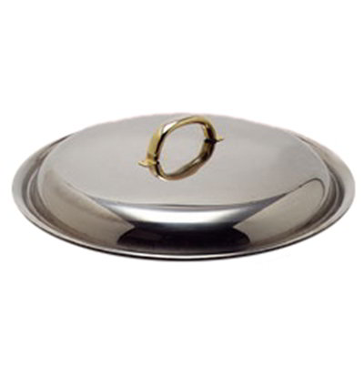 Carlisle 609530C 4-qt Round Chafer Cover - Lift Off Style, Stainless Steel