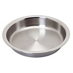 Carlisle 609530F 4-qt Round Chafer Food Pan - Mirror-Finish Stainless