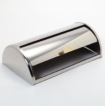 Carlisle 609600C 6-1/2" Rectangular Roll-Top Cover - Stainless Steel