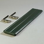 Carlisle 662008 Tray Slide For 4-ft SixStar Food Bar, Forest Green