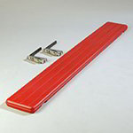 Carlisle 662105 6-ft Tray Slide For Six Star Food Bar, NSF, Red