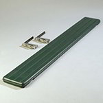 Carlisle 662108 Tray Slide, 6 ft, for Six Star Food Bar, NSF, Forest Green