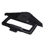 Carlisle 668403 Replacement Sneeze Guard Post For SixStar Foodbars, Black
