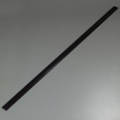Carlisle 669603 6' Ridge Channel - SixStar Food Bars, Black