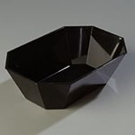 Carlisle 671303 5-lb Octagonal Crock, Black SAN