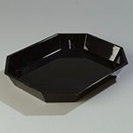 5-lb Octagonal Crock, Low Profile, Black SAN