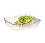 Carlisle 696602 10-lb Deli Crock w/ Swirl Pattern, White SAN