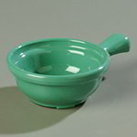 Carlisle 700609 8-oz. Handled Soup Bowl, SAN, Meadow Green