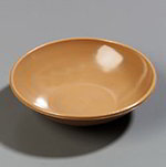 Carlisle 705520 10-oz Salad Bowl w/ Woodgrain Finish, Birchwood SAN