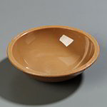 Carlisle 708020 1.1-qt Salad Bowl w/ Woodgrain Finish, Birchwood SAN
