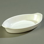 Carlisle 740502 8-oz Oval Casserole Dish - Polycarbonate, White