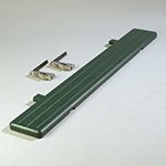 Carlisle 772108 6-ft Tray Slide For Maximizer Food Bar, Forest Green