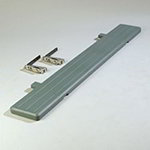 Carlisle 772159 6-ft Tray Slide For Maximizer Food Bar, Slate