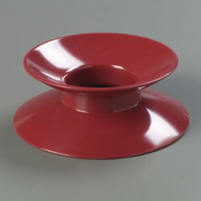 Carlisle 790058 Palette Designer Displayware Plate Stand, 2-3/4 in H, Roma Red