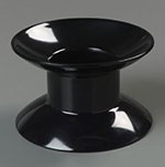 Carlisle 790103 Palette Designer Displayware Plate Stand, 4 in H, Black