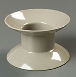 Palette Designer Displayware Plate Stand, 4 in H, Melamine, Venetian Tan