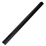 Carlisle 964503 4-ft Ridge Channel For Standard Portable Food Bar, Black