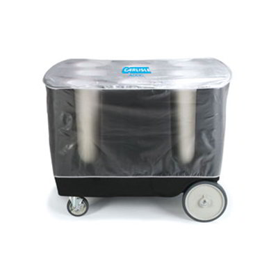 Carlisle ADDC07 Dish Dolly Cart Cover - Vinyl, Clear