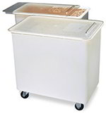 Carlisle BIN3602 35-gallon Ingredient Bin, Polyethylene, White