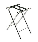 Carlisle C362503 31.5-in Tray Stand w/ Cross Supports & Black Caps, Steel