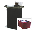 Carlisle LD100250 Beverage Server Fabric Cover w/ Stain Resistant Nylon, Dark Blue