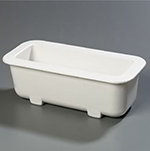 Carlisle CM104302 Half Size Coldmaster Coldpan, 6-in Deep, White