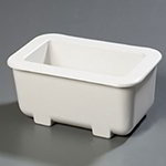 Carlisle CM104502 1/3-Size Coldmaster Coldpan, 6-in Deep, NSF, White