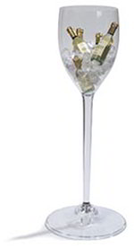 Carlisle GW7008 36-in White Wine Grand Stemware, Crystal-Cear Acrylic