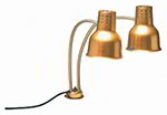 Carlisle HL8185GC00 Flexiglow Heat Lamp, 24-in Arm & Clamp, Gold Aluminum
