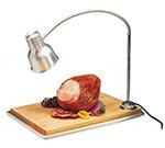 Carlisle HL8195B00 Flexiglow Heat Lamp, 39-in Arm, Drip Pan & Cutting Board, Aluminum