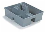 Carlisle JC1945CB23 Janitorial Tool Caddy - Polypropylene, Gray
