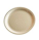 10-in Dinner Plate w/ Narrow Rim, Melamine, Adobe