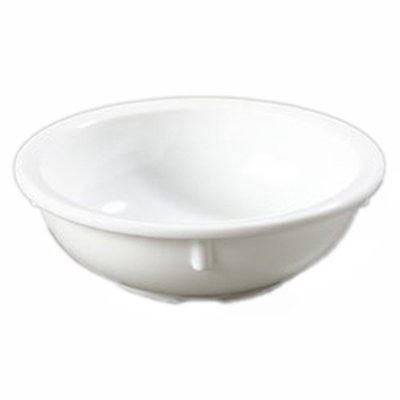 Carlisle KL11802 10-oz Kingline Nappie Bowl - Melamine, White