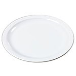Carlisle KL20102 7.25-in Kingline Sandwich Plate, NSF, White