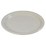 Carlisle KL20570 5-1/2-in Narrow Rim Bread & Butter Plate, Melamine, Adobe