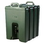 Carlisle LD1000N08 10-Gal Insulated Beverage Server, Scratch Resistant, Forest Green