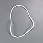 Carlisle LD1001GA02 Replacement Gasket, (LD1000N), White