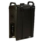 Carlisle LD500N03 5-Gal Insulated Beverage Server, Easy Grip Handles, Black