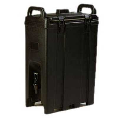Carlisle LD500N03 5-gal Beverage Server - Insulated, Polyethylene, Black