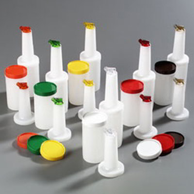 Carlisle PS601N-800 32-oz Store 'N Pour Quart Complete - Polyethylene, Assorted