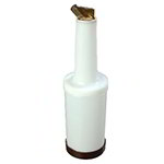 Carlisle PS601N01 Quart Store N Pour Container, Neck, Spout & Cap, Brown