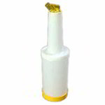 Carlisle PS601N04 Quart Store N Pour Container, Neck, Spout & Cap, Yellow