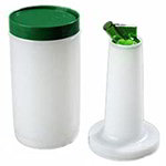 Carlisle PS601N09 32-oz Store 'N Pour Quart Complete - Polyethylene, Green