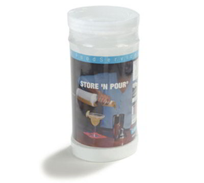Carlisle PS601N-907 Store 'N Pour Quart Complete Unit - Individual Wrap, Clear