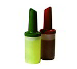Carlisle PS601NC00 Quart Pouring Unit w/ Container, Lid & Spout, Assorted Colors