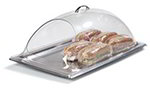 Carlisle PSD21EH07 12 x 20-in Clear End Cut Display Cover w/ Chrome Handle
