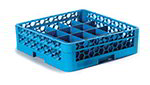 Carlisle RC16114 Full Size 16-Compartment Dishwasher Cup Rack w/ 1-Extender