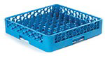 Carlisle RTP14 Full Size Closed End Plate Tray Rack, 2.96-in Pegs, Blue