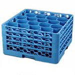 Carlisle RW20314 20-Compartment Rack w/ 4-Extenders & 4-Handles, Blue