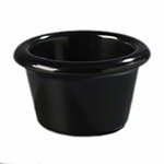 Carlisle S27503 1-1/2-oz Ramekin - Melamine, Black